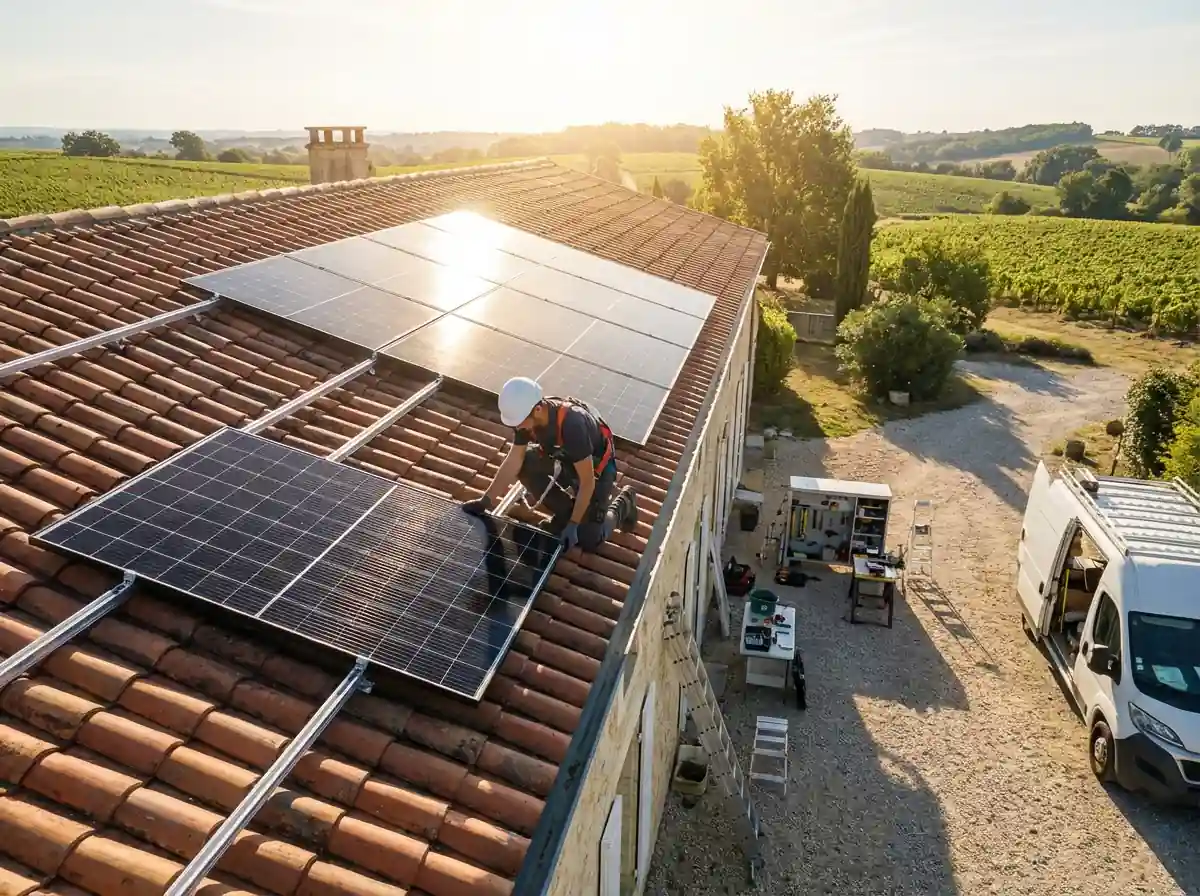 Installation de Panneaux Solaires Targon